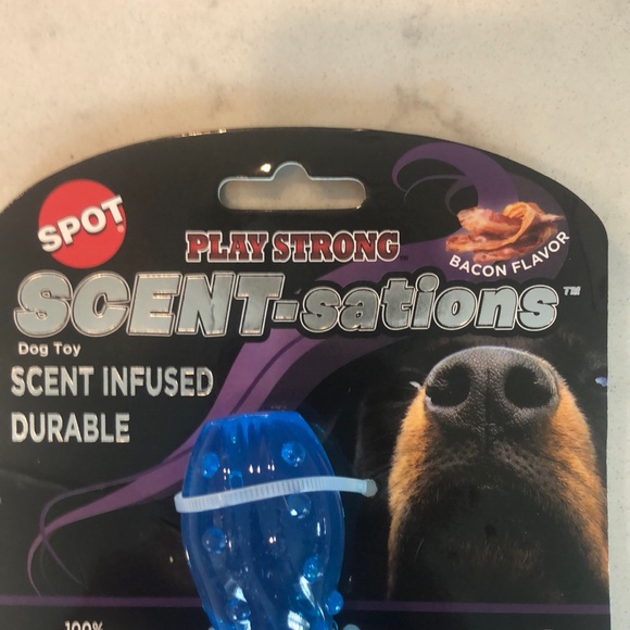 SPOT Bacon Scented Dog Toy - Picture 2 of 7